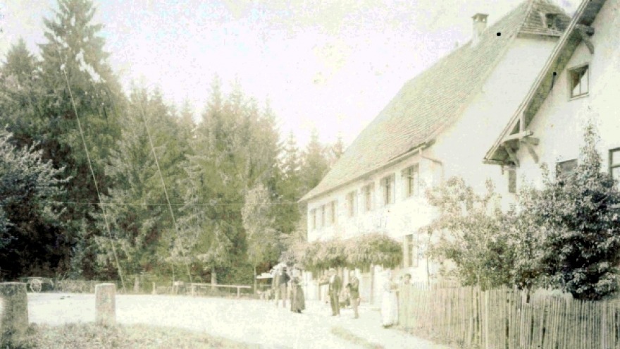 Historisches Bild aus der Geschichte des relexa Waldhotel Stuttgart